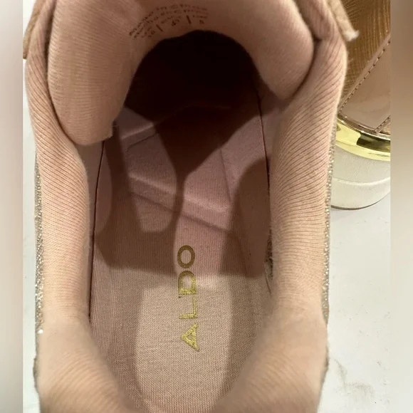 🌸Aldo TILIARIA Women’s Lace-Up Sneaker - Light Pink -🌸 - Picture 9 of 10